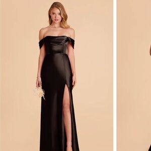 Convertible satin dress
